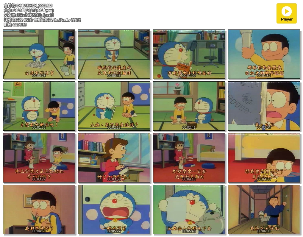 [怀旧动画补全计划][机器猫][哆啦A梦][Doraemon][小叮当][1973年][国语][繁体字][短篇、中篇、长篇]+[董浩配音版]